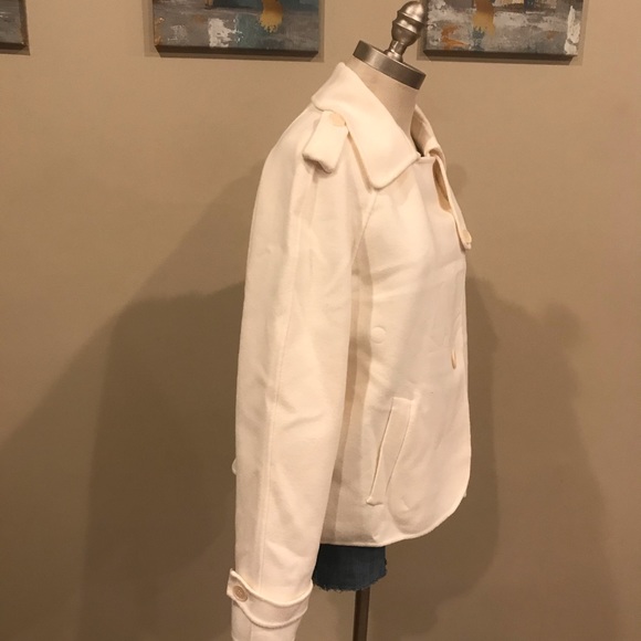 NWOT Gorgeous cream short pea coat! - Picture 4 of 6